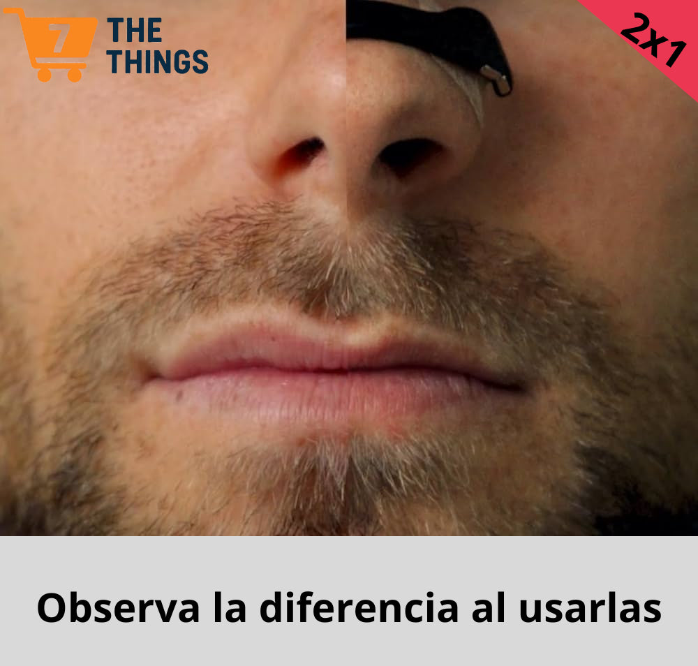 💤 Tiras Nasales Magnéticas 2x1 – Respira Mejor, Duerme Mejor