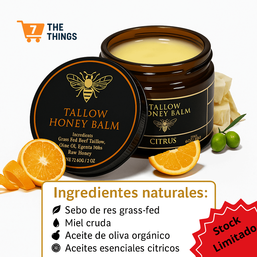 🐝 Bálsamo Res & Miel – Hidratación ancestral para tu piel