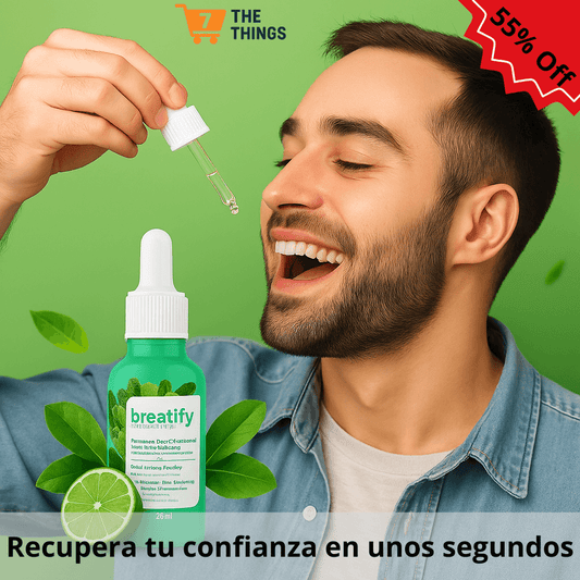 Breatify® gotas para el mal aliento – Tu aliado para recuperar confianza en cada palabra