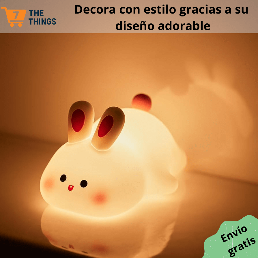 Lámpara LED Conejito – Dulces sueños, calma para toda la familia